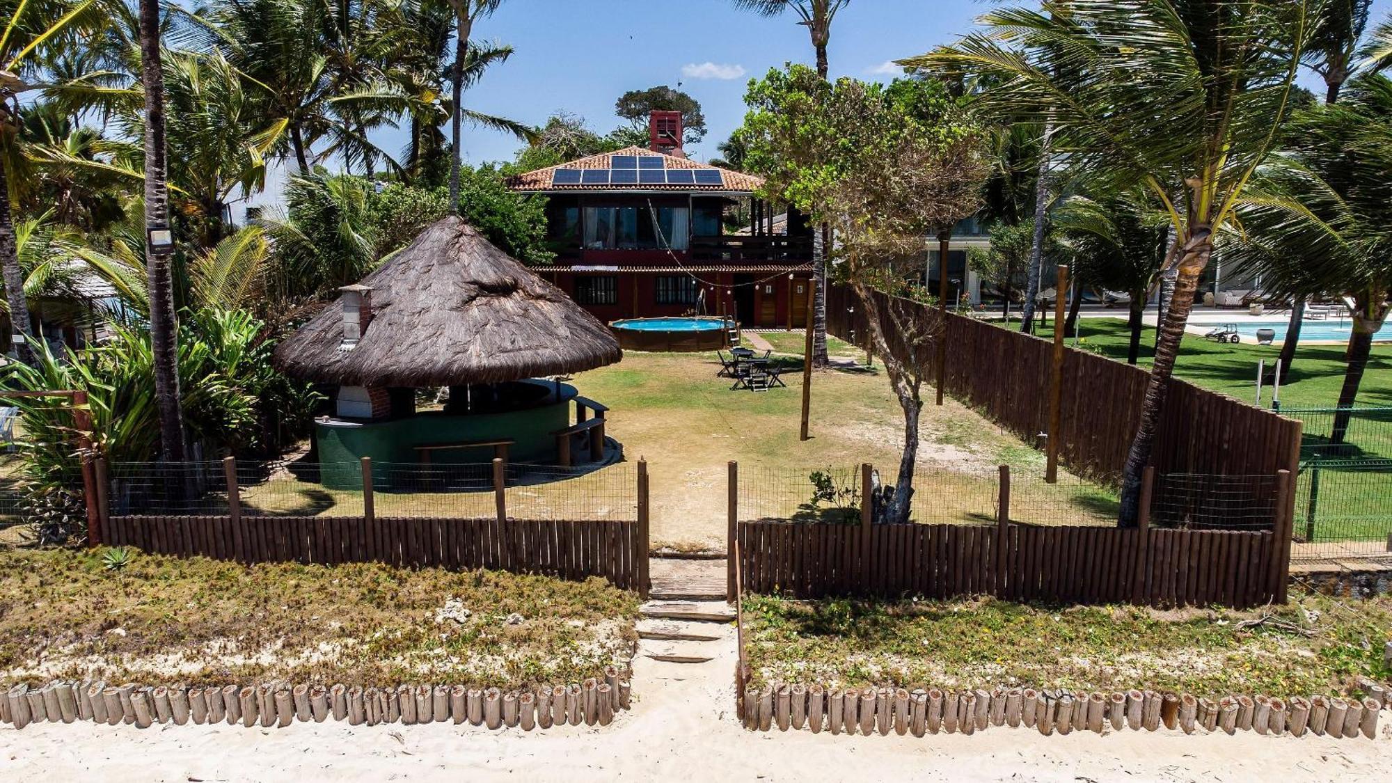 Casa De Frente Para A Praia - Arraial D' Ajuda Πόρτο Σεγκούρο Εξωτερικό φωτογραφία